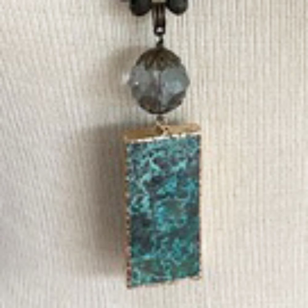 Long Turquoise Necklace NWT - Picture 2 of 3